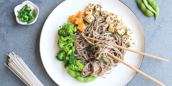 Sesame Soba Noodles With Edamame Bistromd